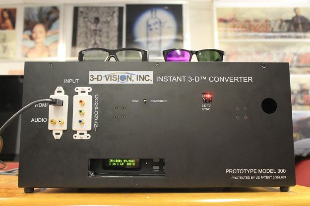 2d to 3d conversion projectors