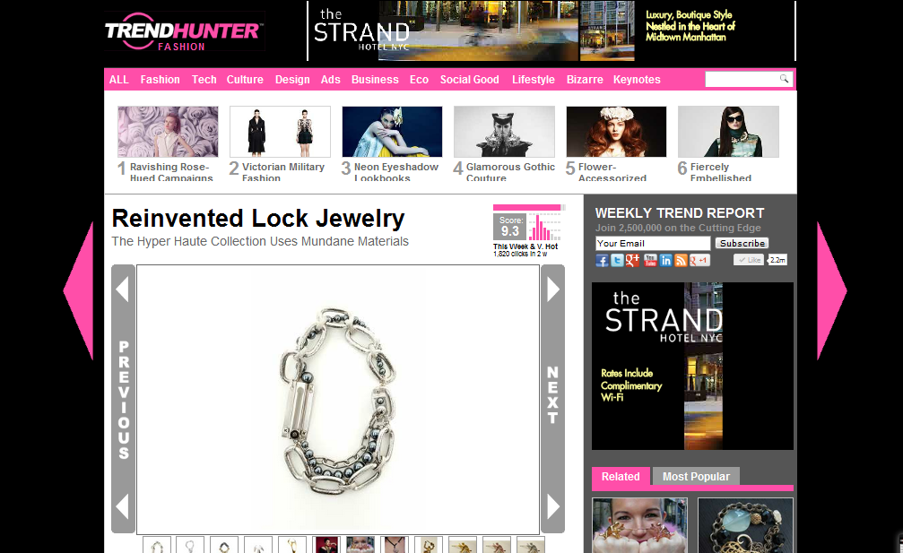 Hyper Haute featured in Trendhunter