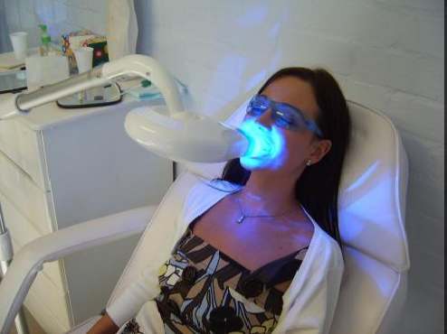 snap shot of our Haverhill, MA office with chair side teeth whitening 